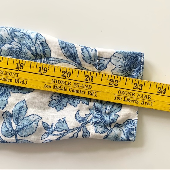 🌸New🌸Rachel Zoe Button Up Blue Floral Shirt Sz S - Picture 13 of 13